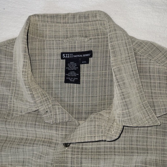 5.11 Tactical Series Taclite Pro Shirt Men's Button-Up Sz 2XL Outdoor - Picture 6 of 16